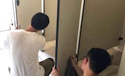 清理校小广告,我们在行动